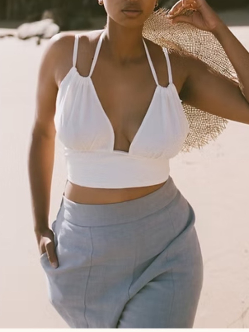 Modern Sunday Strappy Top